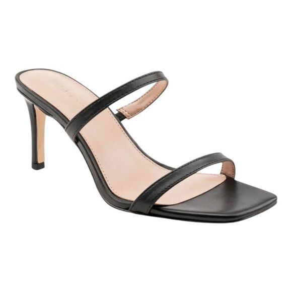 BCBGeneration Woman's Salin Dress Sandal. Black leather size 9.5 - Picture 4 of 9